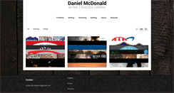 Desktop Screenshot of danielmcdonald.net